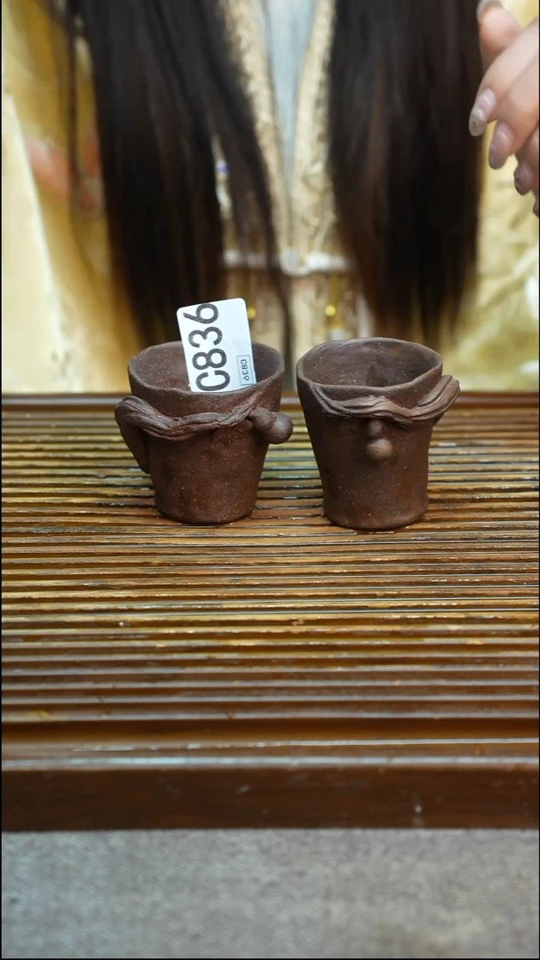 万古烧粗陶手工手作茶具
