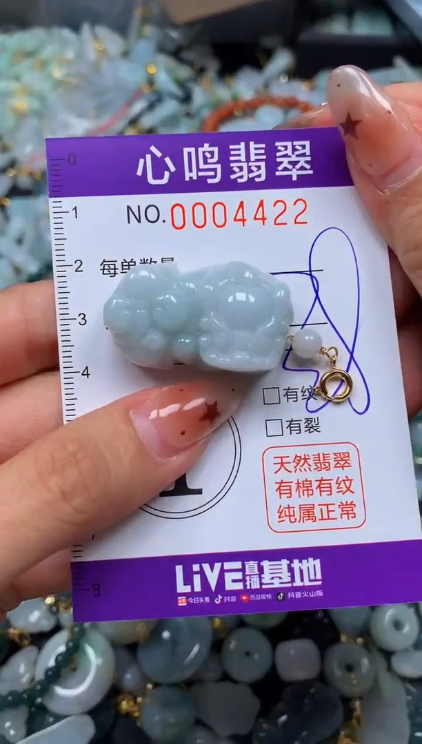 翡翠未镶嵌颈饰闪购004422