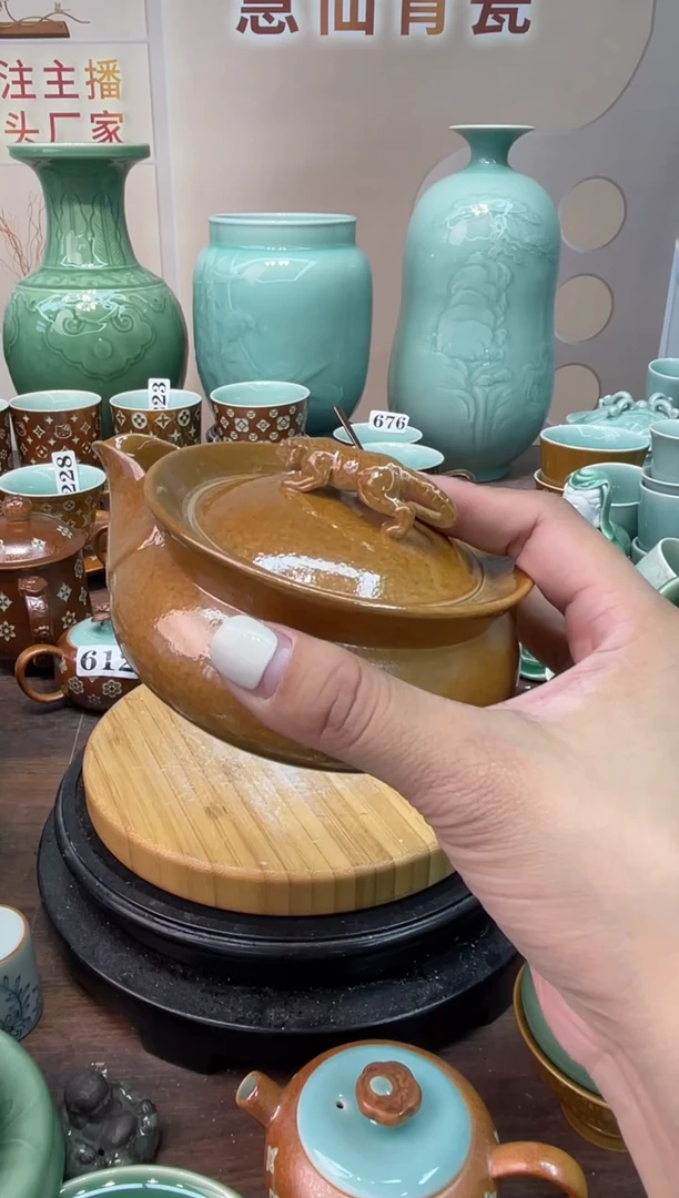 瓷 慧仙青瓷 龙泉青瓷大促