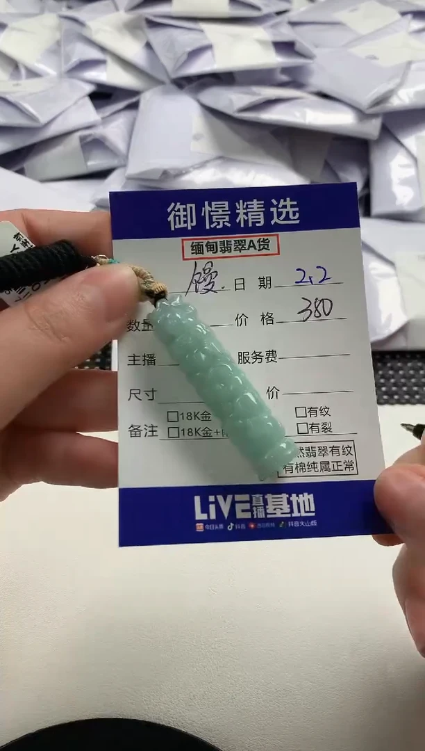 【闪购商品】翡翠颈饰未镶嵌33