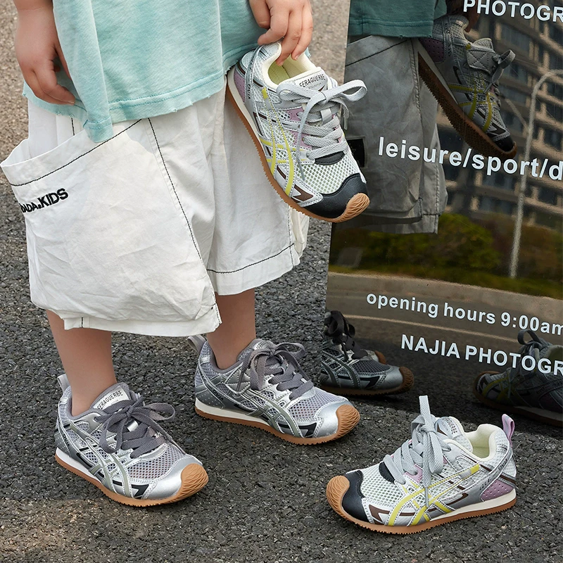 （超轻网面透气）儿童德训鞋老爹鞋男童女童休闲鞋阿甘鞋中大童鞋