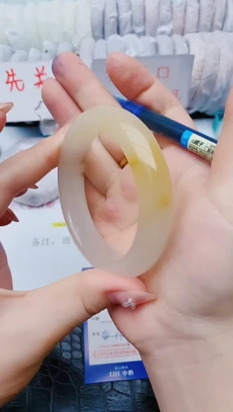 未镶嵌手镯石英质玉w79+58-59-60