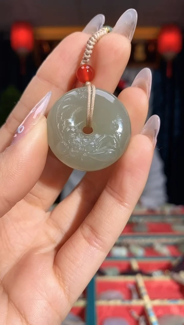 【闪购商品】和田玉颈饰未镶嵌扣