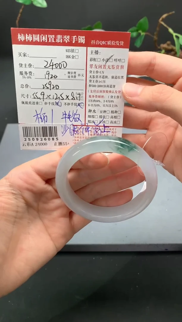 未镶嵌手镯翡翠姐姐250926085