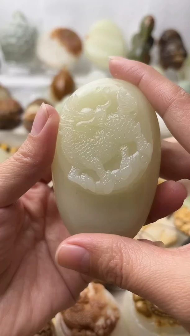 石材古青石棉纹正常不退换麒麟