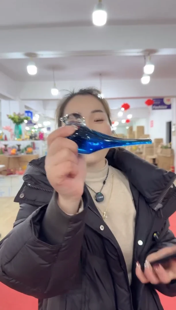 【闪购商品】无铅玻璃甄选花器-b-早35