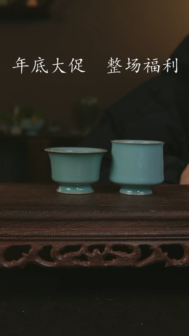 【闪购商品】其他仿古手工高足杯