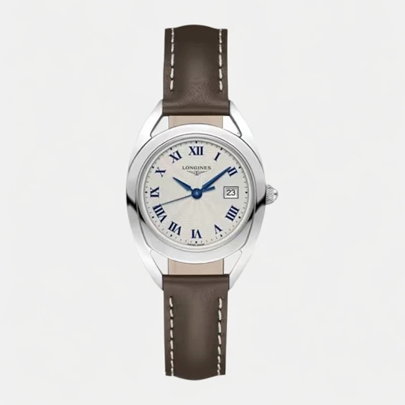 99新 Longines/浪琴 骑士系列石英30米防水女款瑞表白盘单表原盒