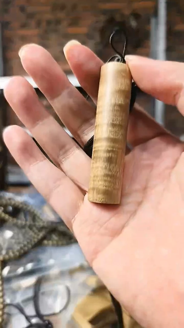 【闪购商品】楠木（金丝楠）把件无事牌