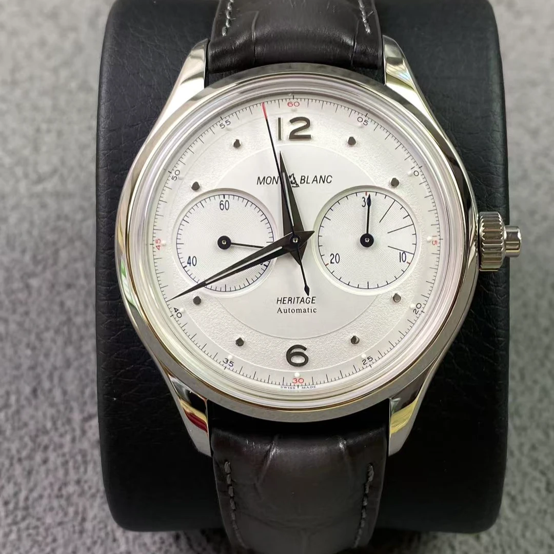全新未使用 Montblanc/万宝龙 传承单按键计时系列42mm/参考40800
