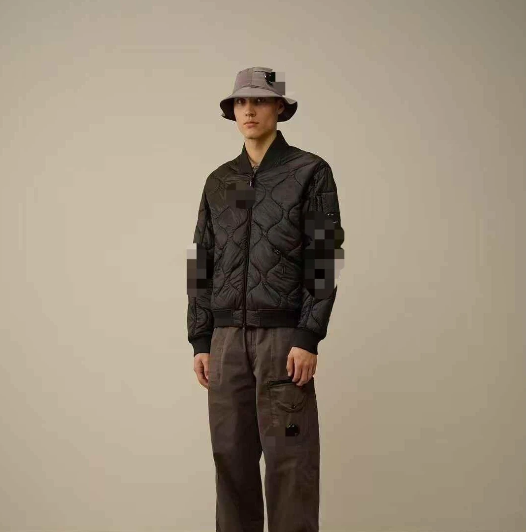 岛之父棒球领夹克P棉尼龙微防撕裂棉服男士户外P棉夹克