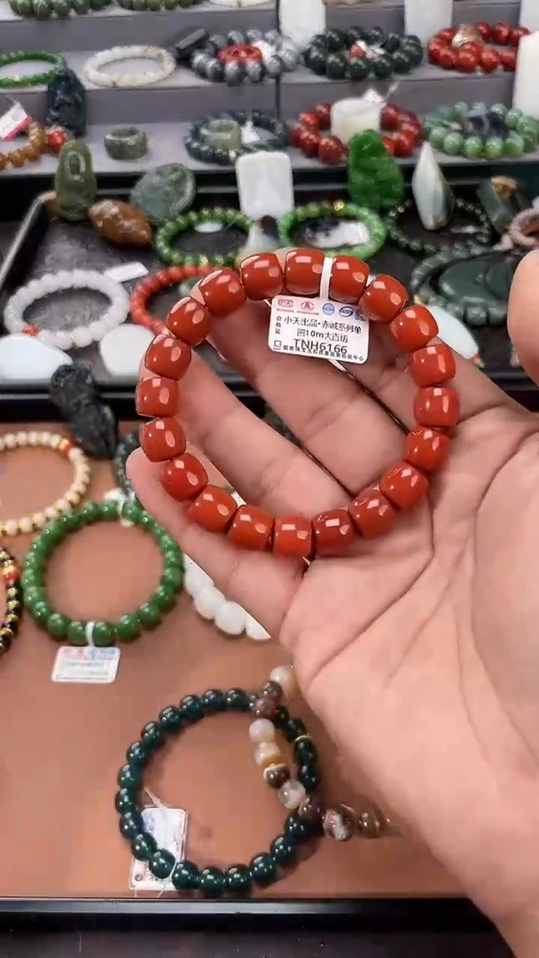 南红玛瑙手串未镶嵌 多样性发一件TNH6166