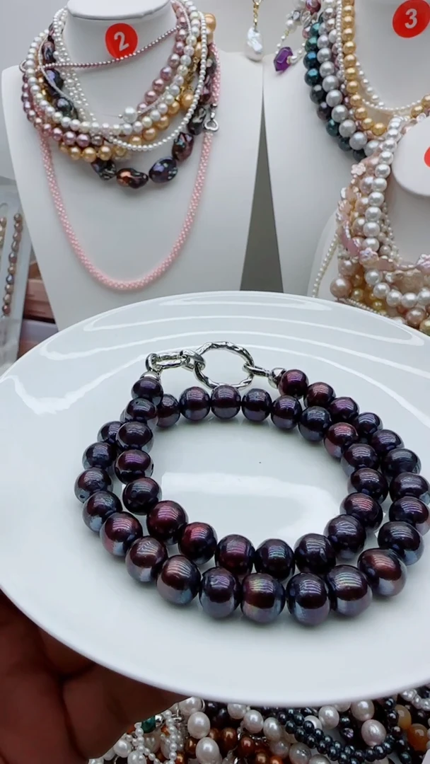 淡水珍珠未镶嵌颈饰1