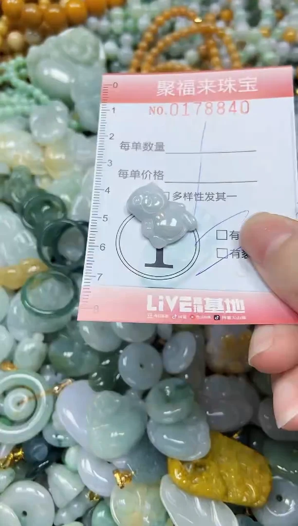 翡翠未镶嵌颈饰闪购0178840