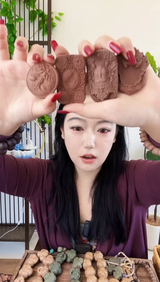 泥塑参茸养颜四个一组