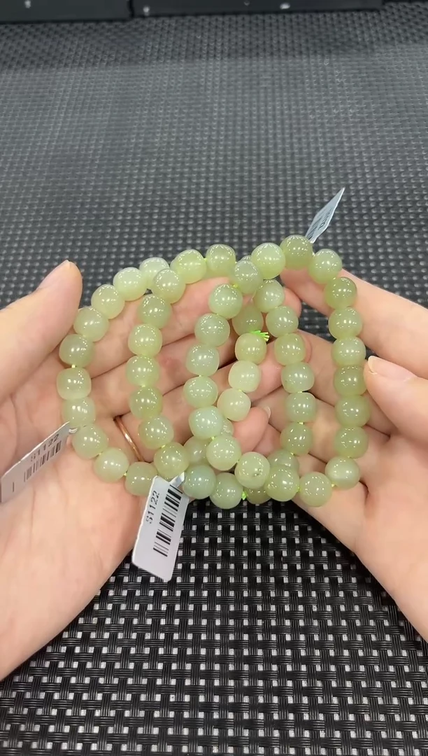 手串未镶嵌和田玉 约10mm+（多样性发一件）1122