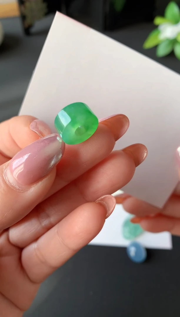 未镶嵌定制翡翠Z***熙0584412439尺寸12.5*6.1