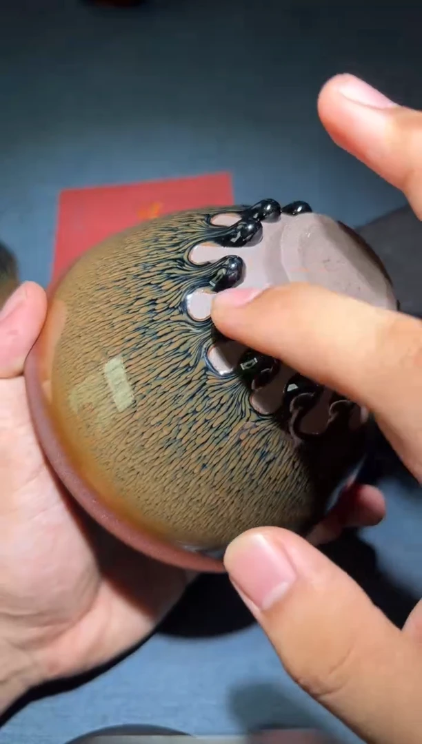 茶盏建窑建盏叶礼旺7