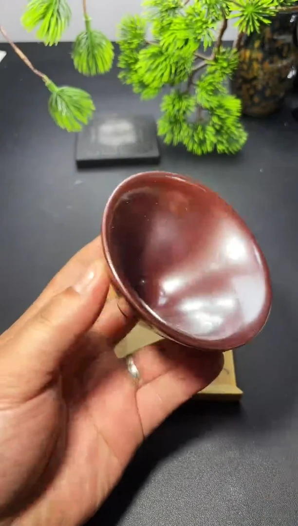 茶盏136 叶紫建盏