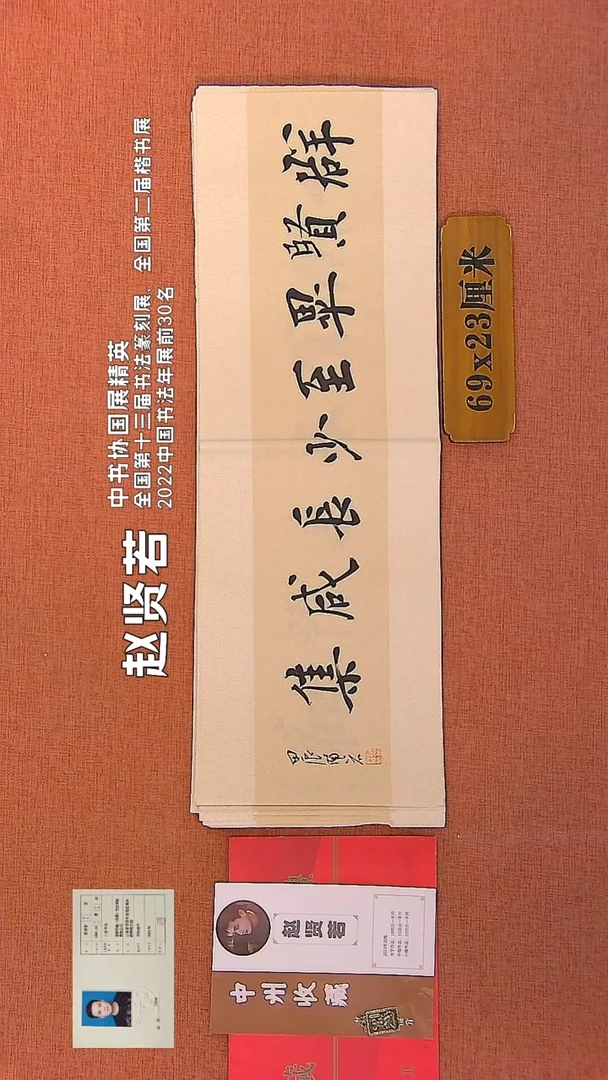 【闪购商品】书法197    赵贤若老师书法作品