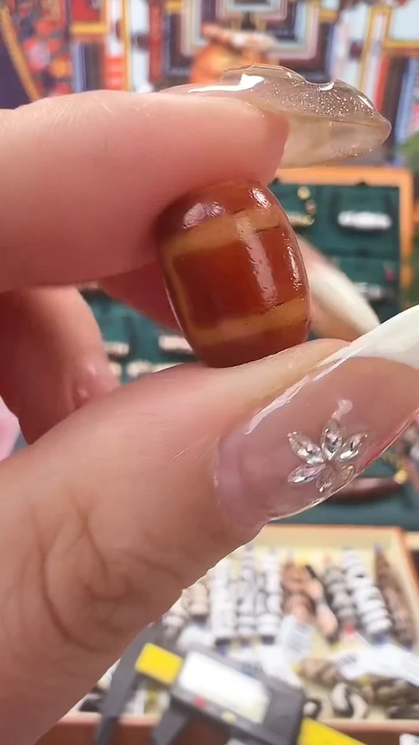 玛瑙/玉髓颈饰未镶嵌25.（微瑕）