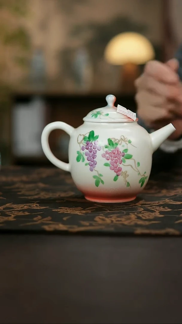 景德镇陶瓷杯碗柴烧多人