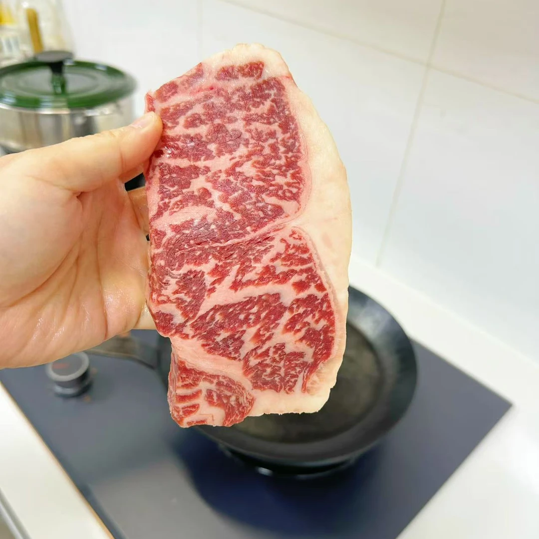 原切牛排【不看就算丢】澳洲和牛M6-7西冷 1kg 4片凑重