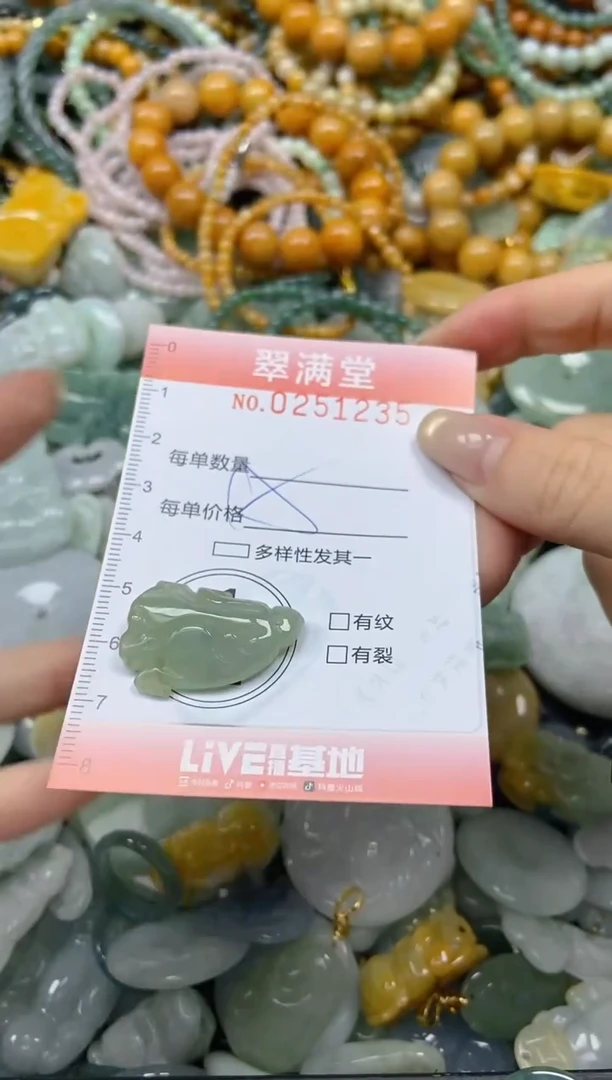 未镶嵌挂件翡翠闪购0251235