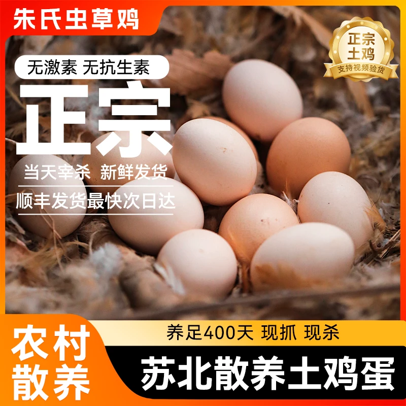{朱四}农家新鲜土鸡蛋