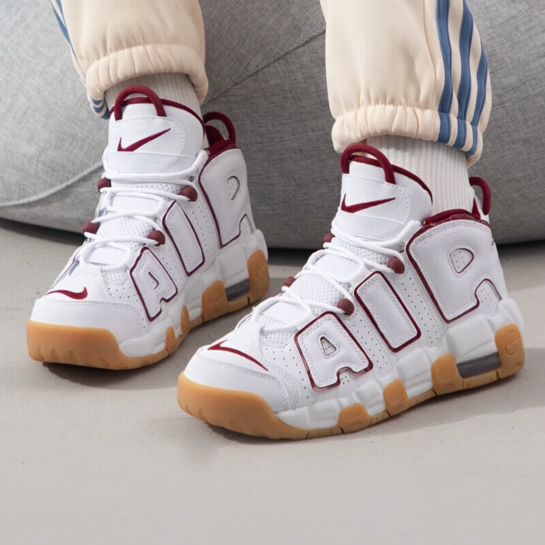 NIKE/耐克Air More Uptempo 舒适百搭耐磨 中帮GS篮球鞋FJ2846100