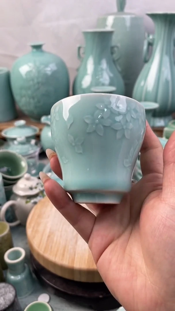 【闪购商品】特价福利 微瑕 慧仙青瓷