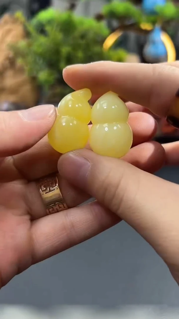 琥珀颈饰未镶嵌 FL170 多样性发货其一