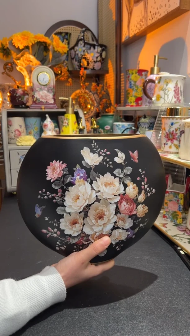 外贸陶瓷家居百货-花瓶