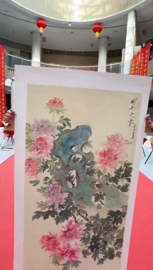 国画周建真老师作品