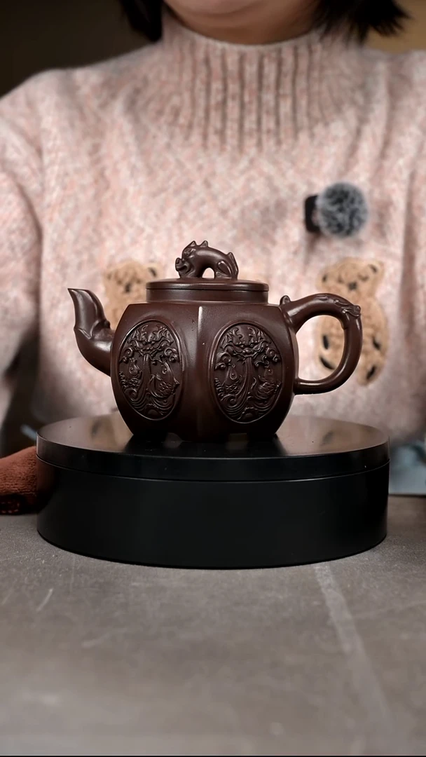 茶壶紫砂容量350