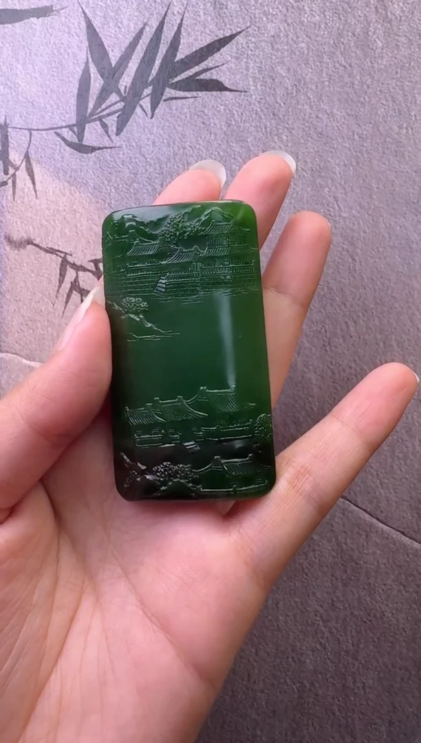 【闪购商品】和田玉（碧玉）吊坠未镶嵌吊坠