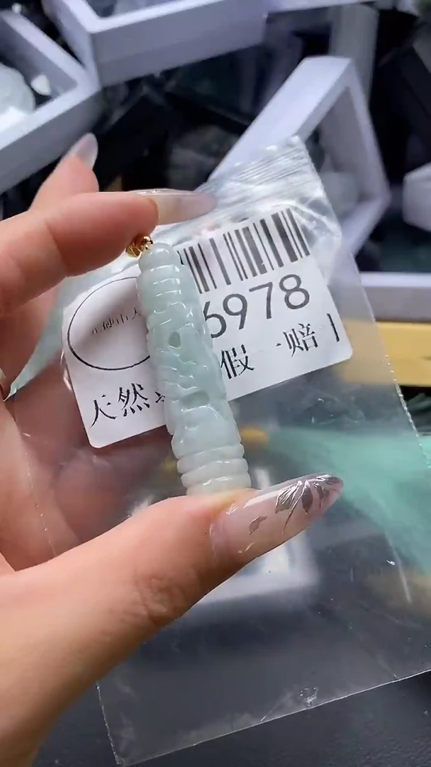 吊坠(不含链)未镶嵌翡翠6978