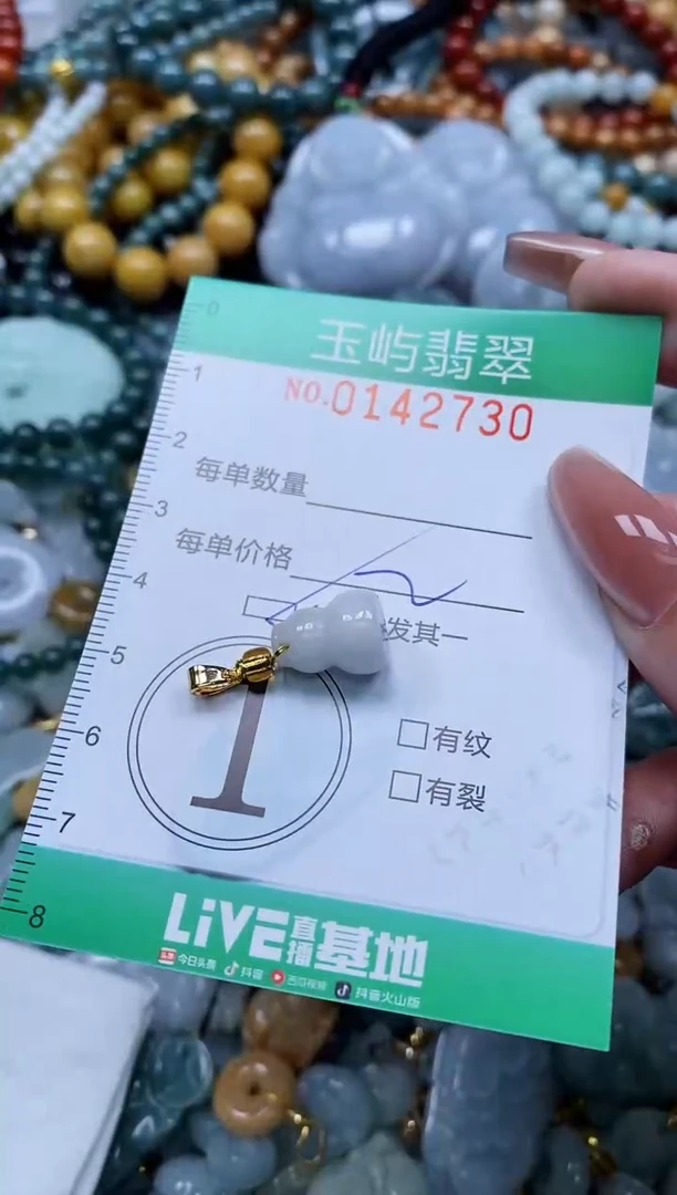 翡翠未镶嵌颈饰闪购0142730多样性发其一