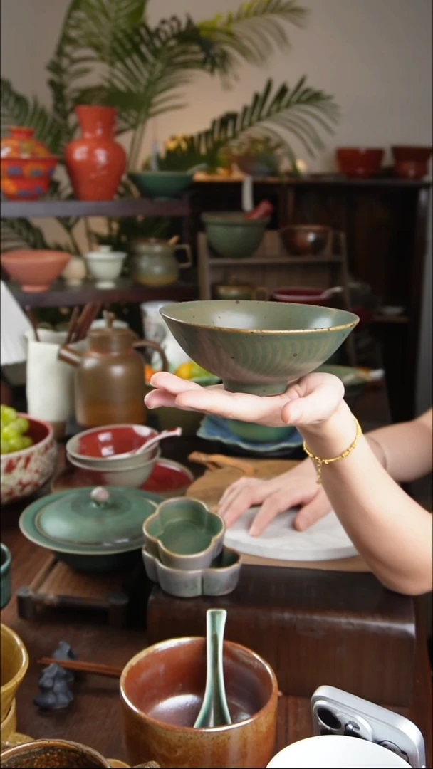 碗景德镇手工高温餐具
