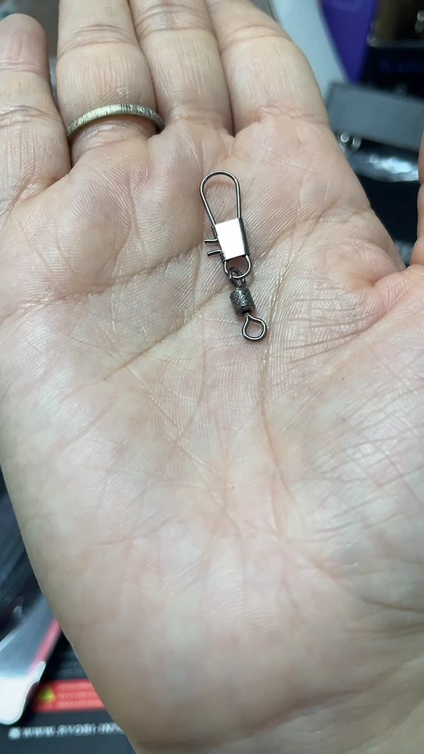 别针压花八字环   20g