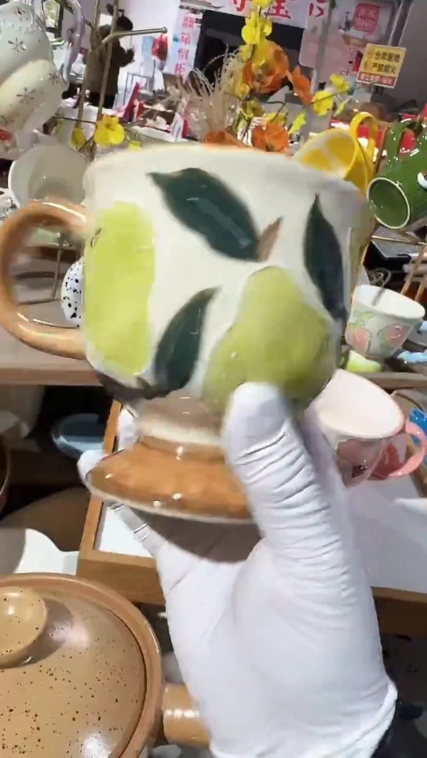 陶瓷高脚杯 微瑕凑满20元包邮