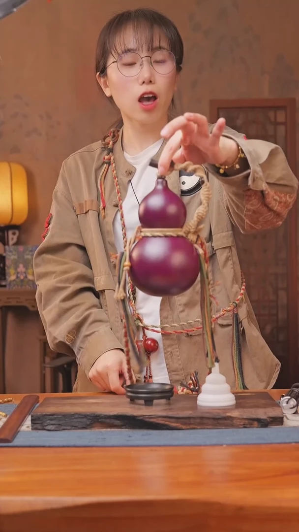 1810号链接精品大漆葫芦现货现发[一物一拍]