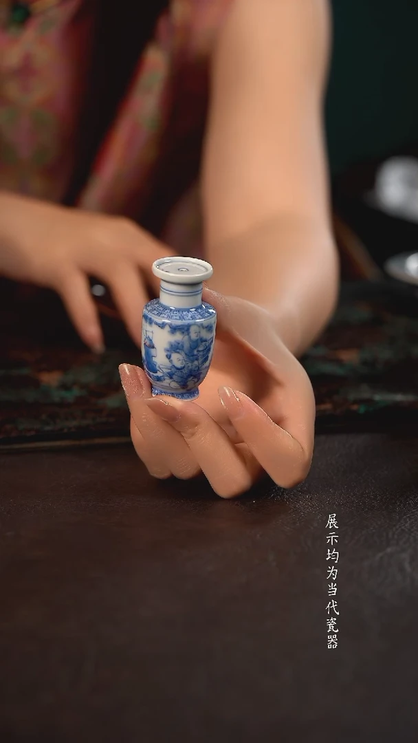 聚澜堂童子煮茶香插
