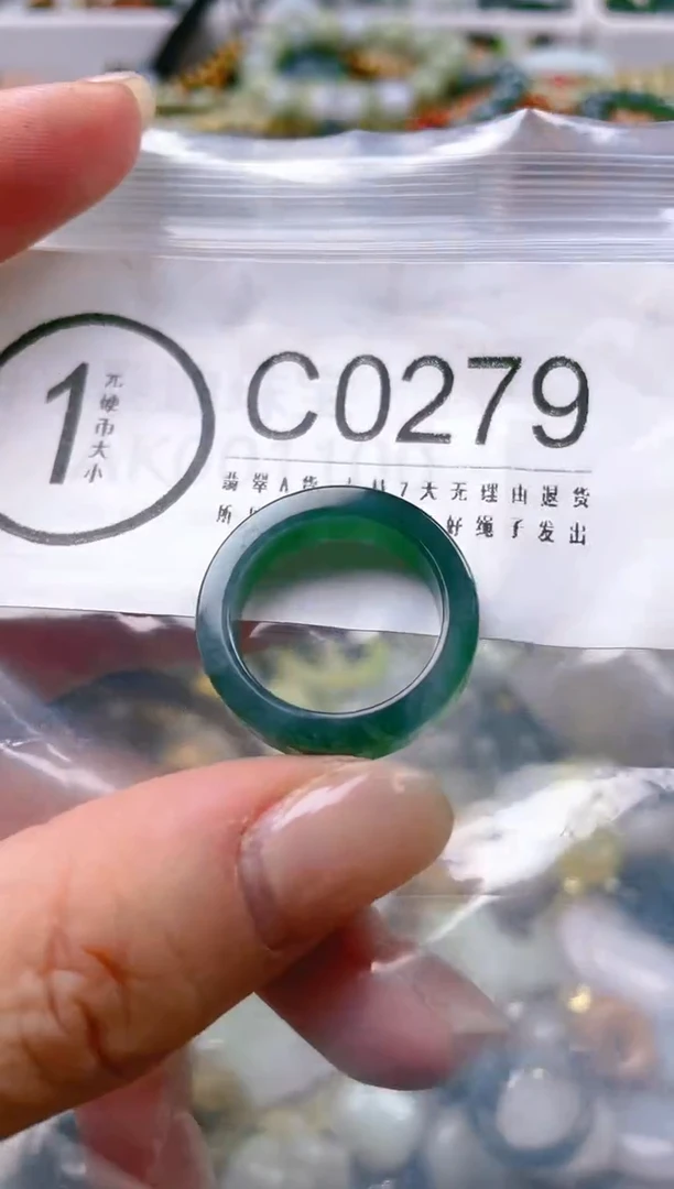 【闪购商品】翡翠颈饰未镶嵌17/C/翡翠A货一图一物