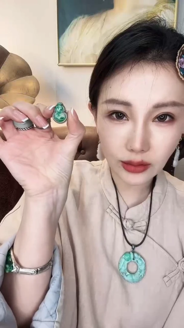 颈饰未镶嵌翡翠?****诺翡翠E917