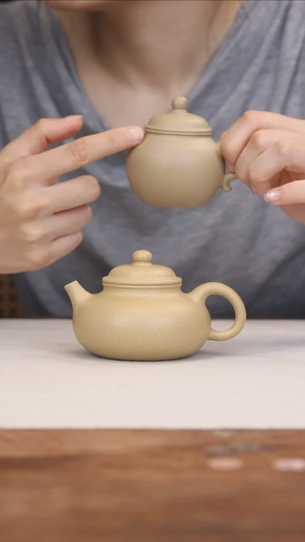 茶壶紫砂段泥本绿容天壶