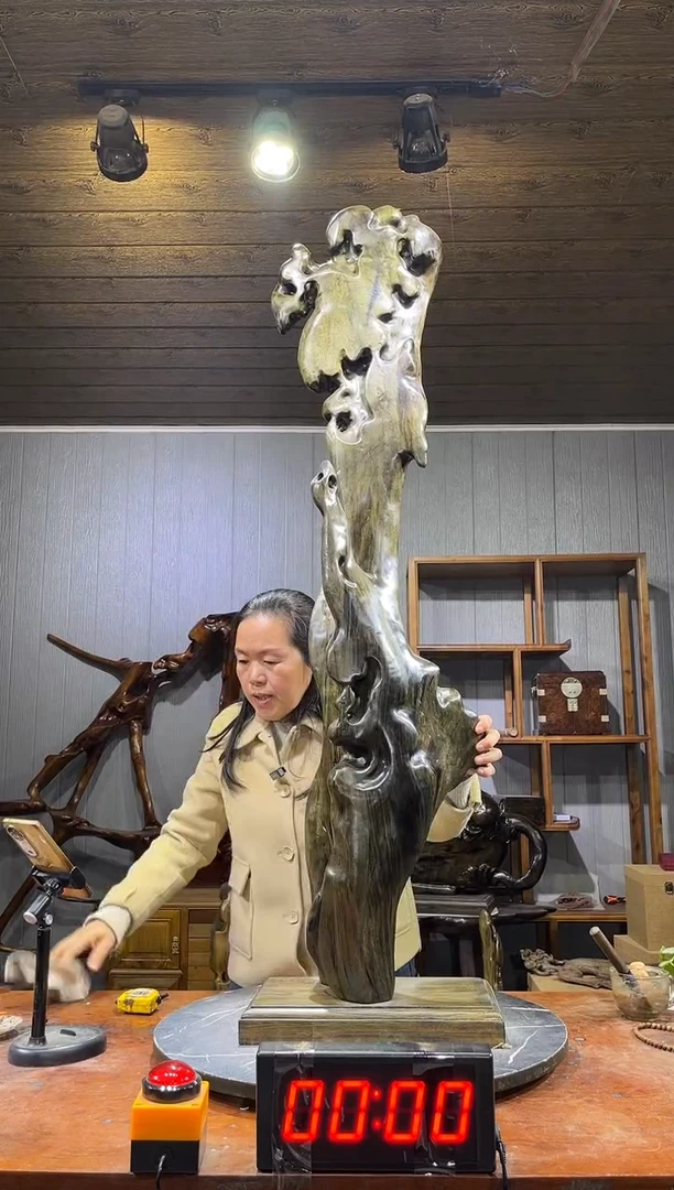 金丝楠T****✨阴沉木随行摆件