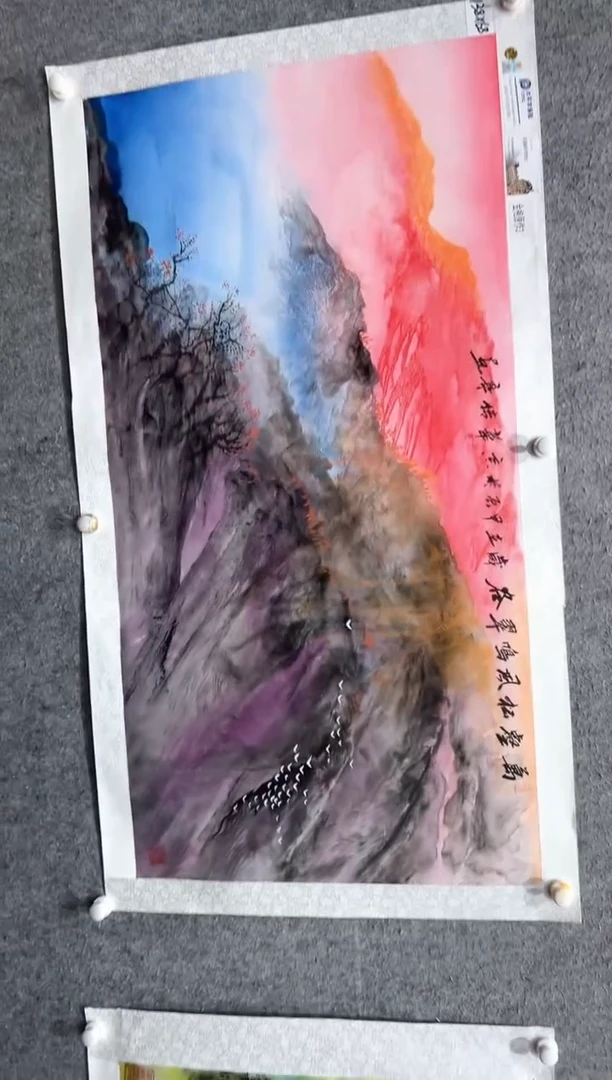 国画张传亭老师的作品3