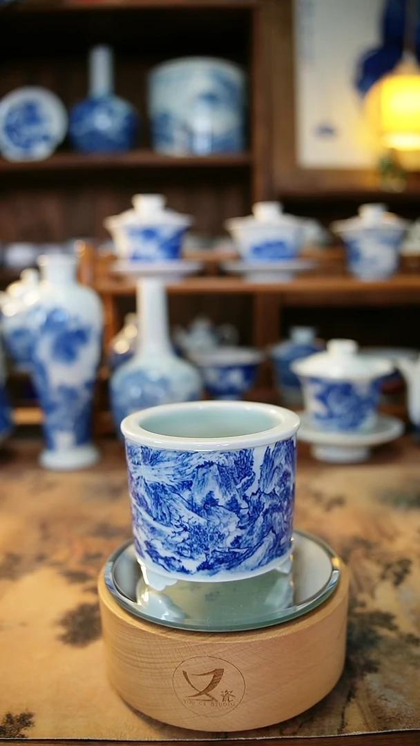7景德镇手工手绘茶具