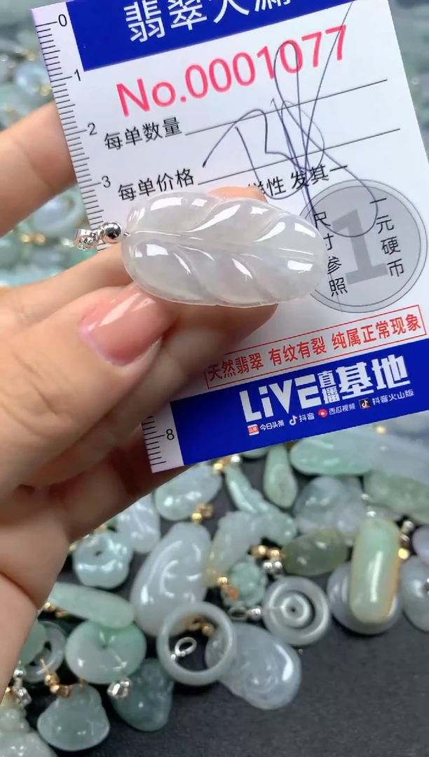 颈饰未镶嵌翡翠1077